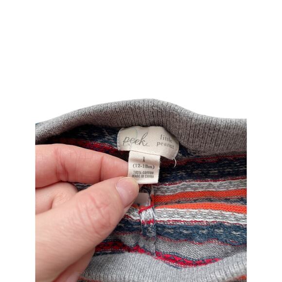 Peek Fair Isle Striped Knit Sweater Leggings - Picture 3 of 3